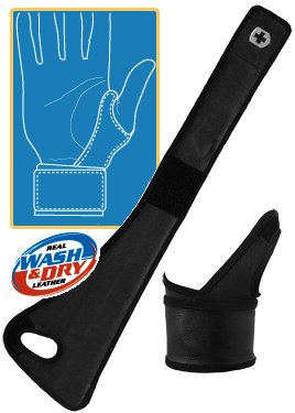 Patented Leather WristWraps